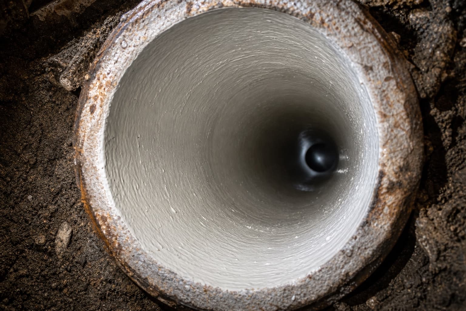 Pipe Coating trenchless plumbing service visual